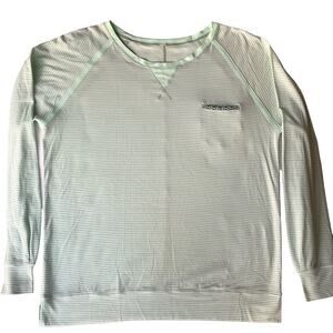 Lululemon Women’s Long Sleeve Sporty Hip Length T-shirt size S, Mint Green